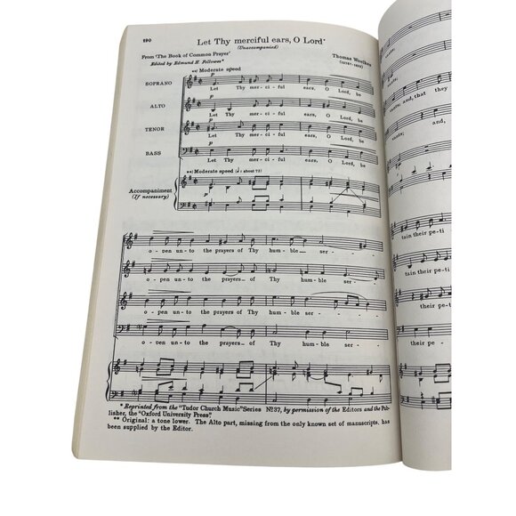 1963 The Second Concord Anthem Book 40 Sacred Anthems Religious Music Songbook - Picture 6 of 8